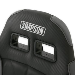 Simpson Racing Vortex II Off-Road Suspension Seats Black/Charcoal PAIR