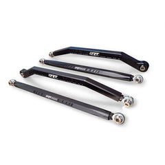DRT Polaris 2020+ Pro XP/4 (64")Billet Aluminum High Clearance Radius Rod Set, Black