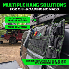 Rhino USA Camp Kitchen Organizer Bag (Black) AC-SBCAMPKIT-BLK