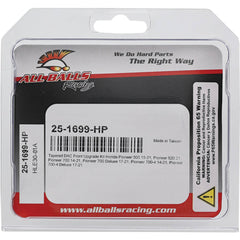All Balls Racing 15-23 Honda Pioneer 500 Tapered DAC Front Upgrade Kit 25-1699-HP