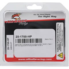 All Balls Racing 09-13 Honda Big Red MUV 700 Tapered DAC Front Upgrade Kit 25-1700-HP