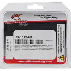 All Balls Racing 2021 Yamaha Wolverine RMAX2 Tapered DAC Rear Upgrade Kit 25-1812-HP