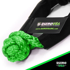 Rhino USA Synthetic Soft Shackle Green SFTSHACK-12-GRN-1
