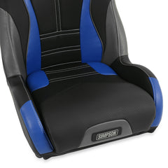 Simpson Racing Pro Sport Off-Road Suspension Seat Blue/Black/Grey