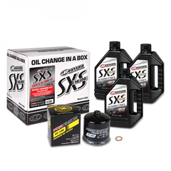 Maxima SXS Polaris RZR/Ranger Quick Change Kit w/Full Synthetic 10W50 Engine Oil/Filter/Hardware 90-219013