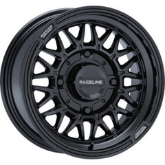 Raceline A13GB Omega 15x7in / 4x137 BP / 10mm Offset / 110.18mm Bore - Gloss Black Wheel A13GB-57037+10