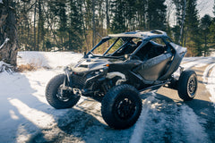 MBRP Black-Coated Rock Slider Kit AC-9219-04