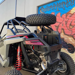 Factory UTV Polaris RZR Turbo R / Pro S Dual Clamp Spare Tire Mount