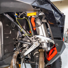 RPM Pro R, Pro S & Turbo R Carbon Fiber Radiator Heat Air Deflector & Cab Cooling Panel