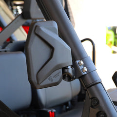 Chupacabra Channel Shaped Side Mirror for UTV | Ranger/General Break Away with Adjustable Arm