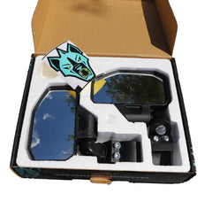 Chupacabra Channel Shaped Side Mirror for UTV | Ranger/General Break Away with Adjustable Arm