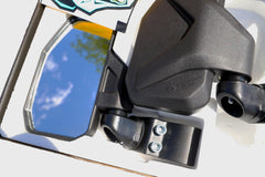 Chupacabra Channel Shaped Side Mirror for UTV | Ranger/General Break Away with Adjustable Arm