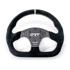 DRT 330mm D-Shape Steering Wheel - Suede