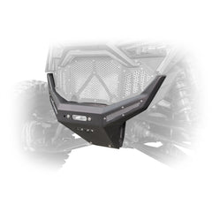 DRT Polaris Pro R / Turbo R 2022-2024 Front Winch Bumper - Black