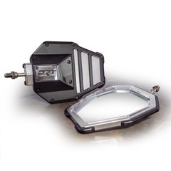 DRT Tactical Convex Side Mirror Set, 1.875" Clamps