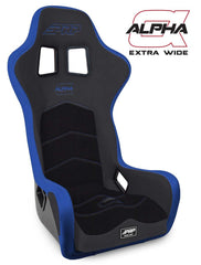 PRP Alpha Composite Seat, Extra Wide, Black & Blue A3902-V