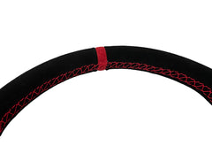 PRP Comp-R Suede Steering Wheel, Red G253