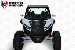 Moto Armor KRX Full Glass Windshield with Vents