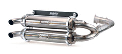 Trinity Racing RZR PRO XP / TURBO R EXHAUST - STAINLESS STEEL - FULL SYSTEM