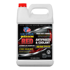 VP Racing Fuels Ultra Power HD Red Antifreeze & Coolant 50/50 Gallon VP6025016