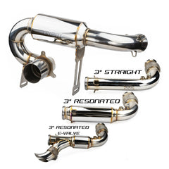 RPM X3 FULL 3" Exhaust Monster Core Muffler & Mid Pipe Can Am Maverick X3 Turbo, R, & RR 2017-2026