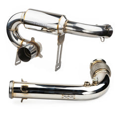 RPM X3 FULL 3" Exhaust Monster Core Muffler & Mid Pipe Can Am Maverick X3 Turbo, R, & RR 2017-2026