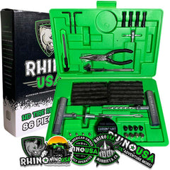 Rhino USA Tire Repair Plug Kit, 86 Pieces RNO-TIRE-REPAIR-KIT