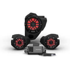Rockford Fosgate 14+ RZR Stage-3 Audio System For Ride Command (Gen-3) RZR14RC-STG3