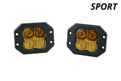 Diode Dynamics SS3 Sport ABL Yellow Combo Flush (pair) DD6926P