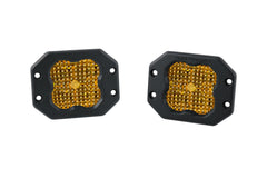 Diode Dynamics SS3 Pro ABL Yellow Flood Flush (pair) DD6941P