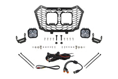 Diode Dynamics Stage Series LED Grille Kit for 2022-2024 Honda TalonPro White Combo DD7903