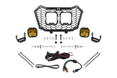 Diode Dynamics Stage Series LED Grille Kit for 2022-2024 Honda TalonPro Yellow Combo DD7904