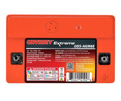 Odyssey Battery Powersport Extreme AGM Battery (PC310) ODS-AGM8E