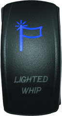 DragonFire Racing Lighted Switch Whip On/Off Blue 521393