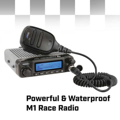 Rugged COMPLETE RACE KIT - Rugged RACE SERIES Communication Kit with M1 Radio and 6100 Intercom - With DSP Chips