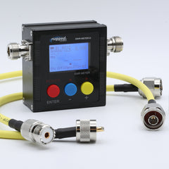 Rugged SWR UHF & VHF Antenna Power Meter with Cables