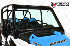 Moto Armor Full Glass Windshield for Polaris RZR TURBO "S" Model