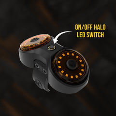 KC HiLiTES Dual Cyclone Dome Light Mount - For Roll Cages - 6337