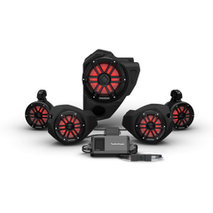 Rockford Fosgate 14+ RZR Stage-4 Audio System For Ride Command (Gen-3) RZR14RC-STG4
