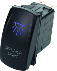 DragonFire Racing Lighted Switch On/Off Blue 521377