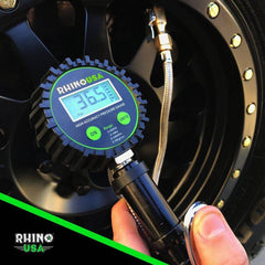 Rhino USA 200 Psi Digital Tire Inflator Gauge RGAUGE-0200