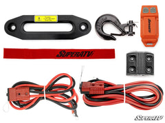 SUPERATV 12,000 lb. Winch (with Wireless Remote & Synthetic Rope)
