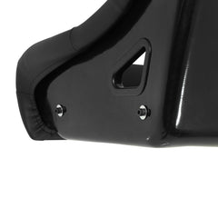 Simpson Racing Club Series Seat 16" Large - Black Vinyl/Cloth - FIA 8855-1999