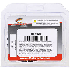 All Balls Racing 15-17 Arctic Cat Prowler 1000 XT/11-14 Prowler 1000 XTZ Master Cylinder Rebuild Kit 18-1125