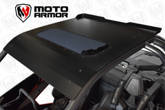 Moto Armor Aluminum Roof (With Sunroof) RZR  PRO XP 2 & RZR TURBO R 2 Seat Black
