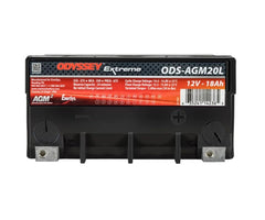 Odyssey Battery Powersport Extreme AGM Battery ODS-AGM20L