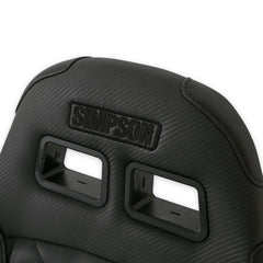 Simpson Racing Vortex II Off-Road Suspension Seats Black/Black PAIR