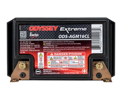 Odyssey Battery Powersport Extreme AGM Battery (PC625) ODS-AGM16CL