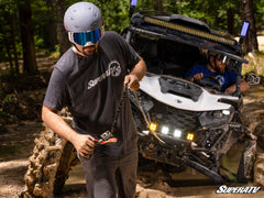 SUPERATV Kawasaki Teryx Winch Mounting Plate