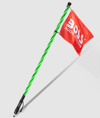 BOSS Audio ATV Whip Antenna/ 48 inch/ Multicolor/ IP67 Weatherproof WP4